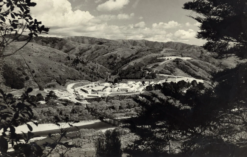 Silverstream hospital and second rail bridge