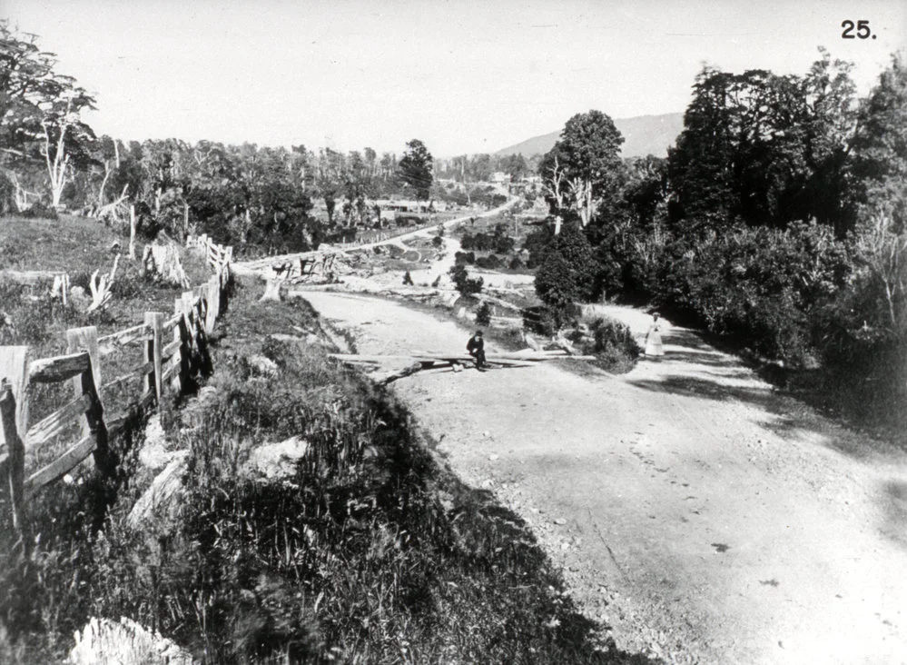 Hutt Valley History 25 Land Clearing and erosion 2; undermined bridge