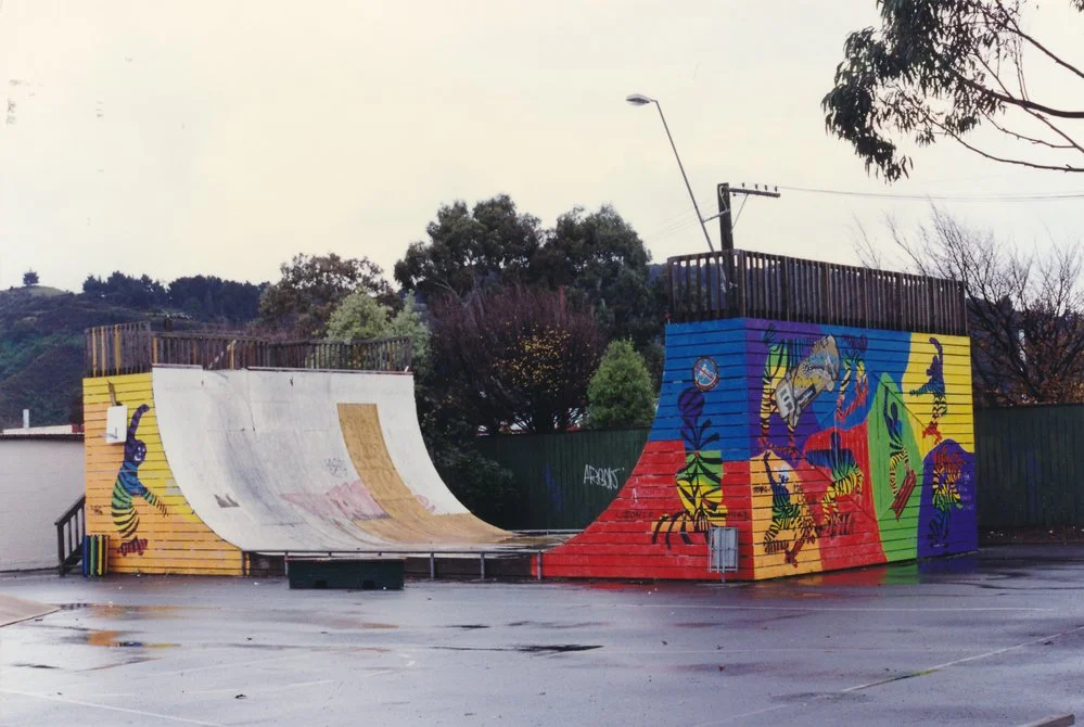 Skate ramp; Maidstone Park; June 1998