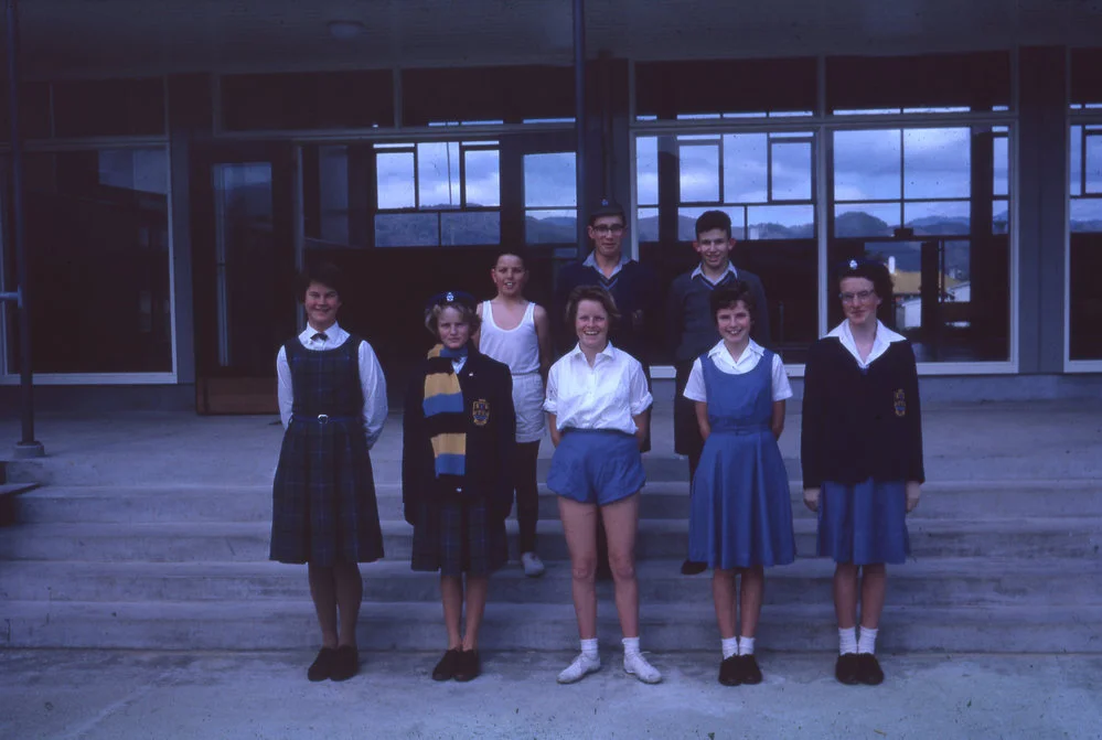 Upper Hutt College uniforms 1962