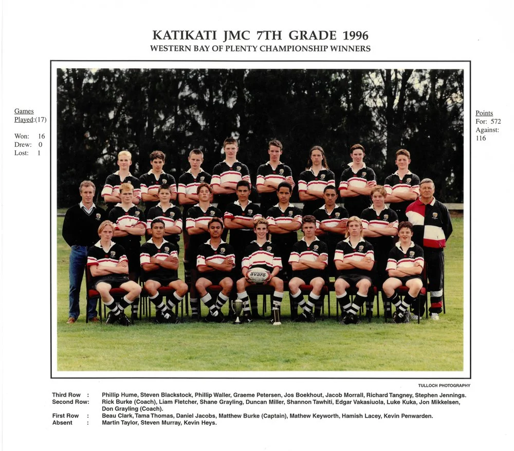 Katikati JMC 7th Grade 1996