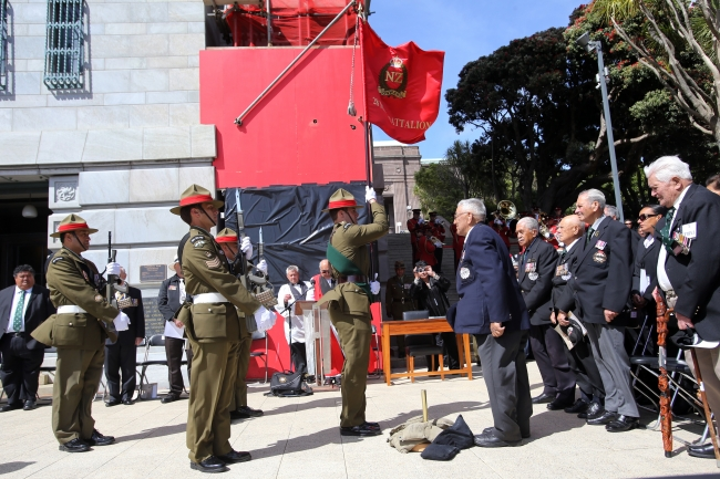 Maori Battalion flag