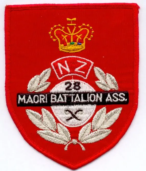 Maori Battalion association blazer badge