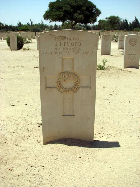 Joseph Hemopo's grave