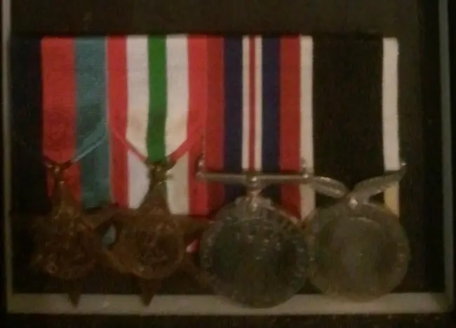 Charlie Hapeta's medals