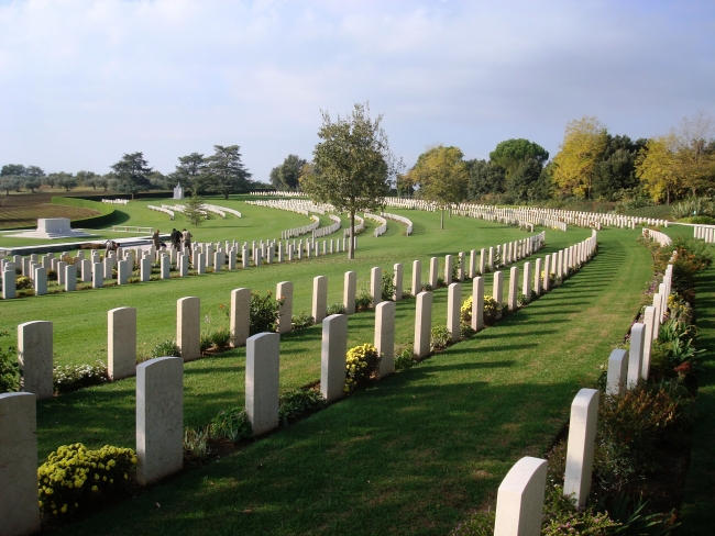 Sangro River War Cemetery, Italy