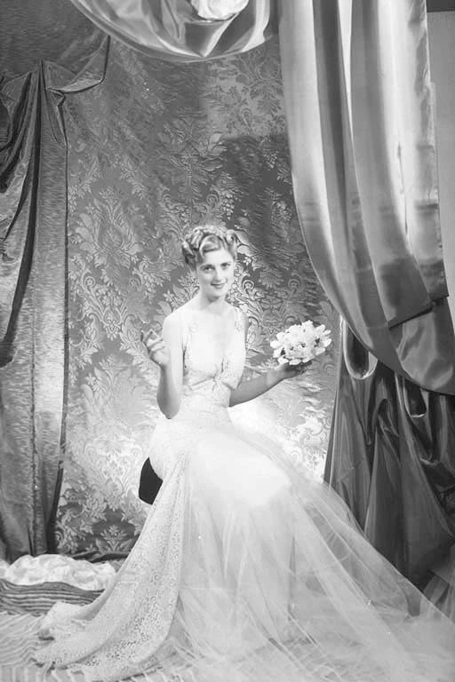 Hair model for Milne and Choyce Department Store