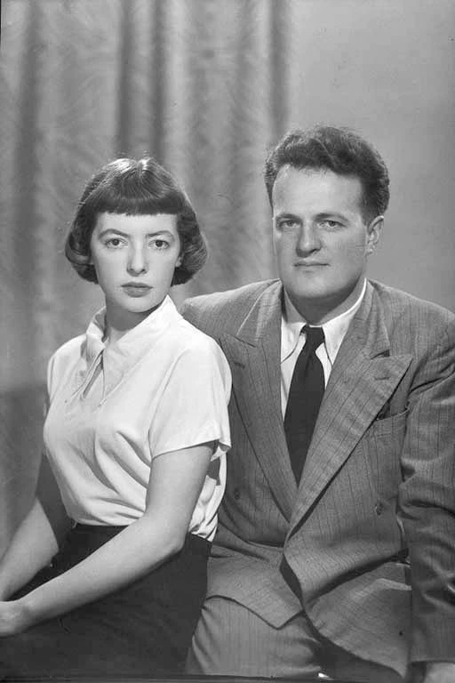 3/4 portrait of Mr R S and Mrs O'Hagen