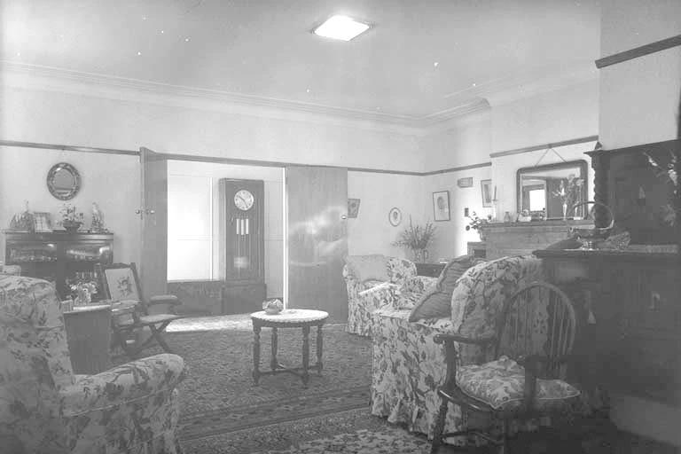 Interior view of a living room for Watkin and Stempson Architects