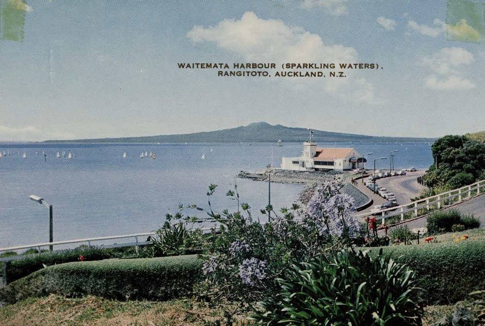 Waitemata Harbour (Sparkling Waters), Rangitoto, Auckland, N.Z.