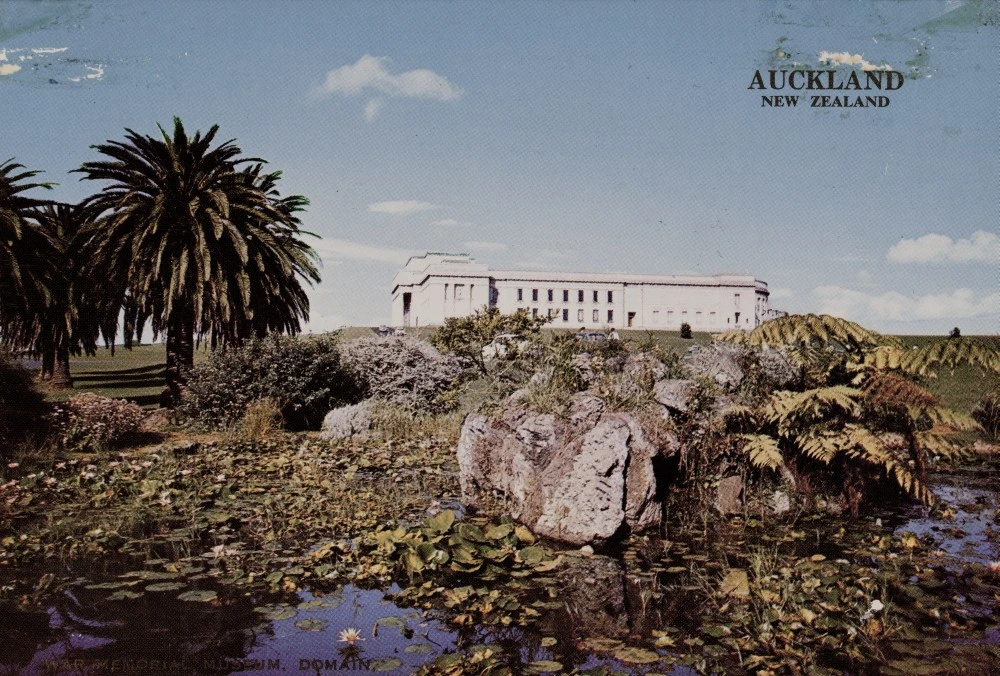 Auckland, New Zealand. War Memorial Museum, Domain.