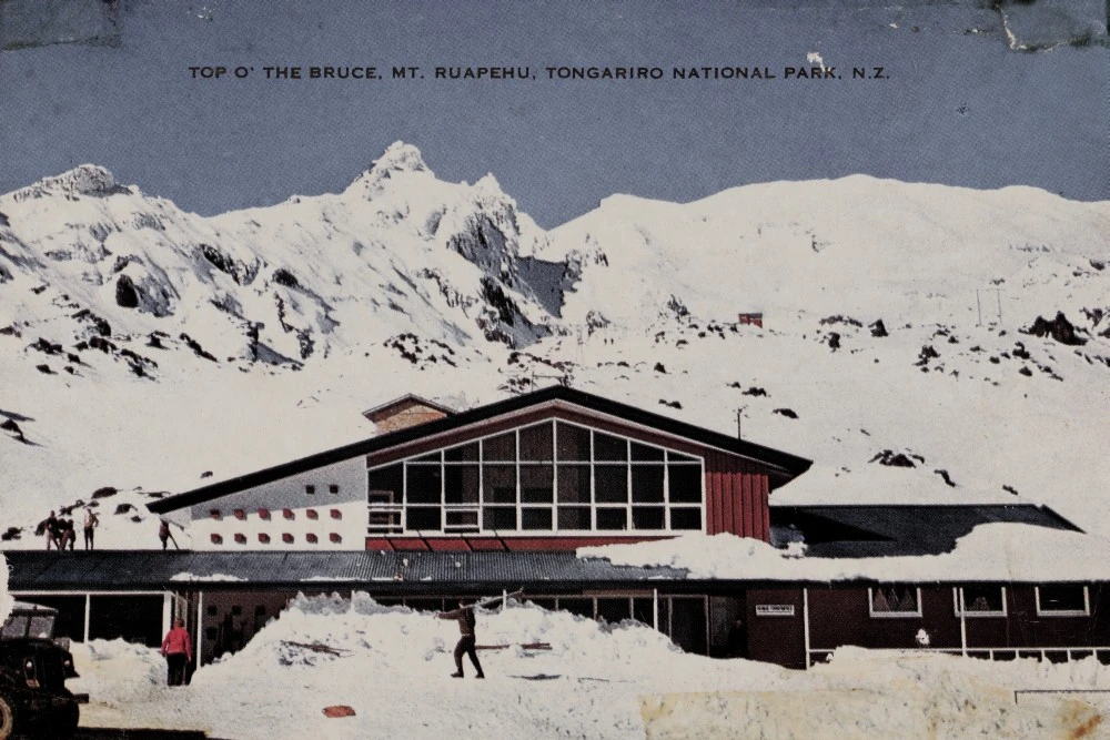 Top o' the Bruce, Mt. Ruapehu, Tongariro National Park, N.Z.