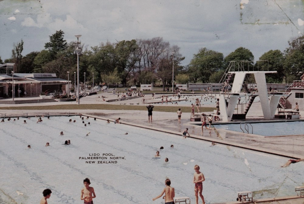 Lido pool, Palmerston North, New Zealand