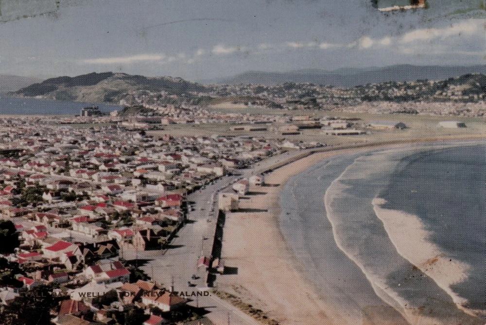 Lyall Bay, Wellington, New Zealand.