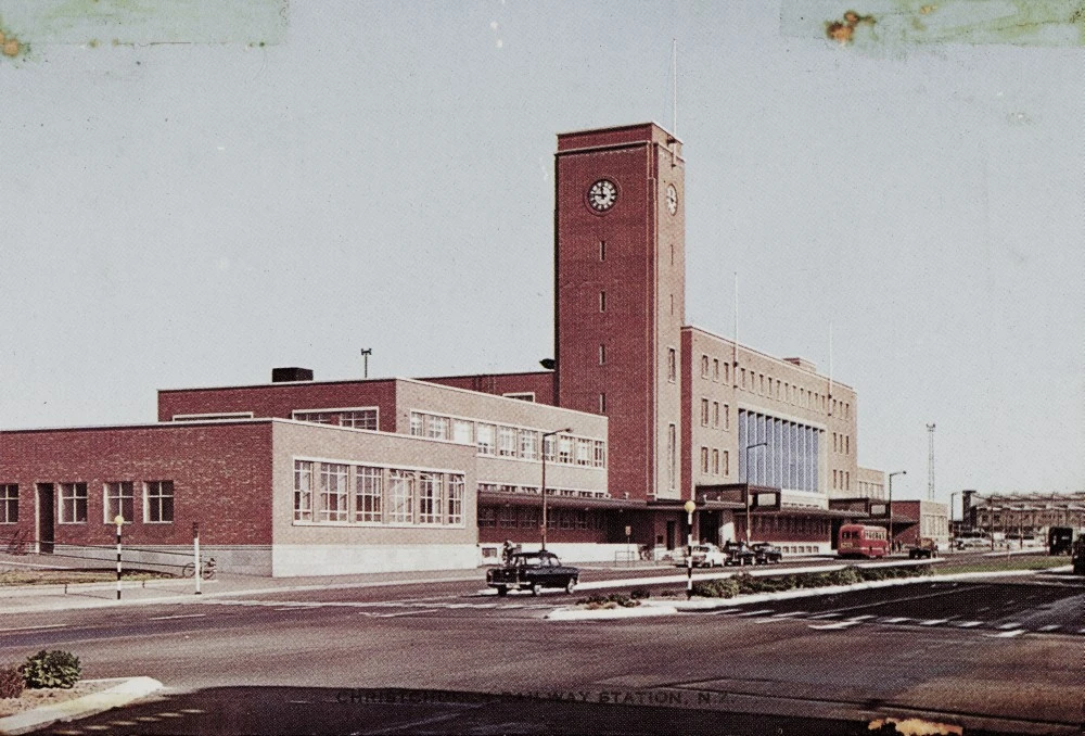 Christchurch Railway Station, N.Z.