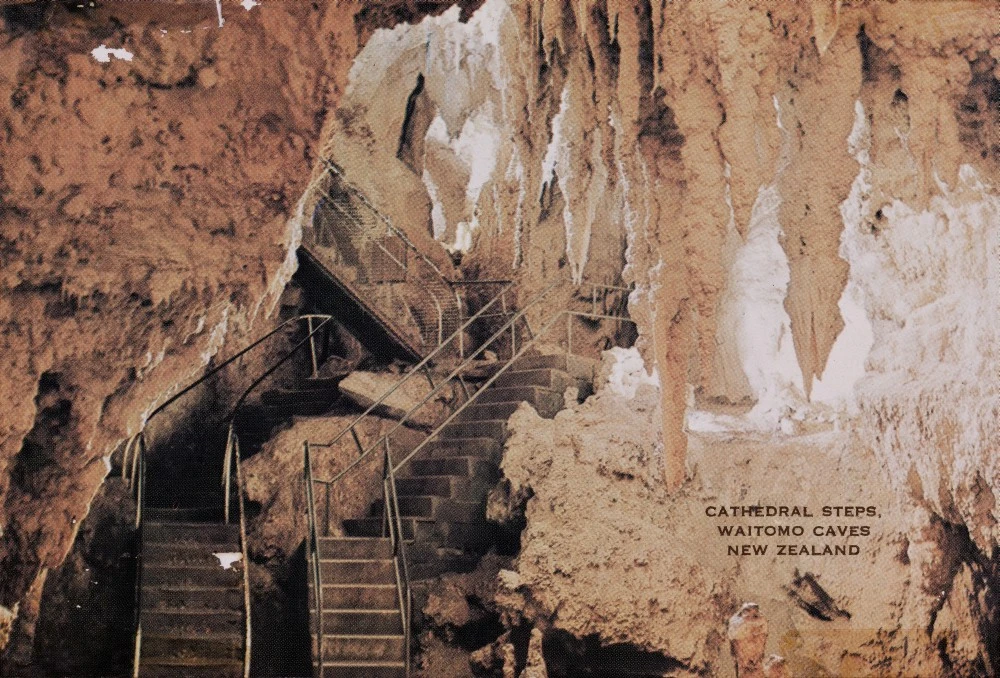 Cathedral Steps, Waitomo Caves, New Zealand