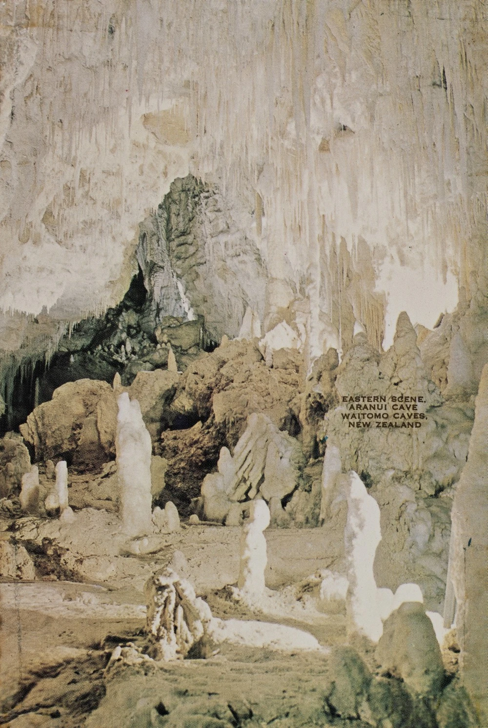 Eastern Scene, Aranui Cave, Waitomo Caves, New Zealand
