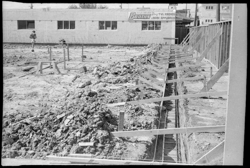 Construction of the Self Help Supermarket at Point Chevalier