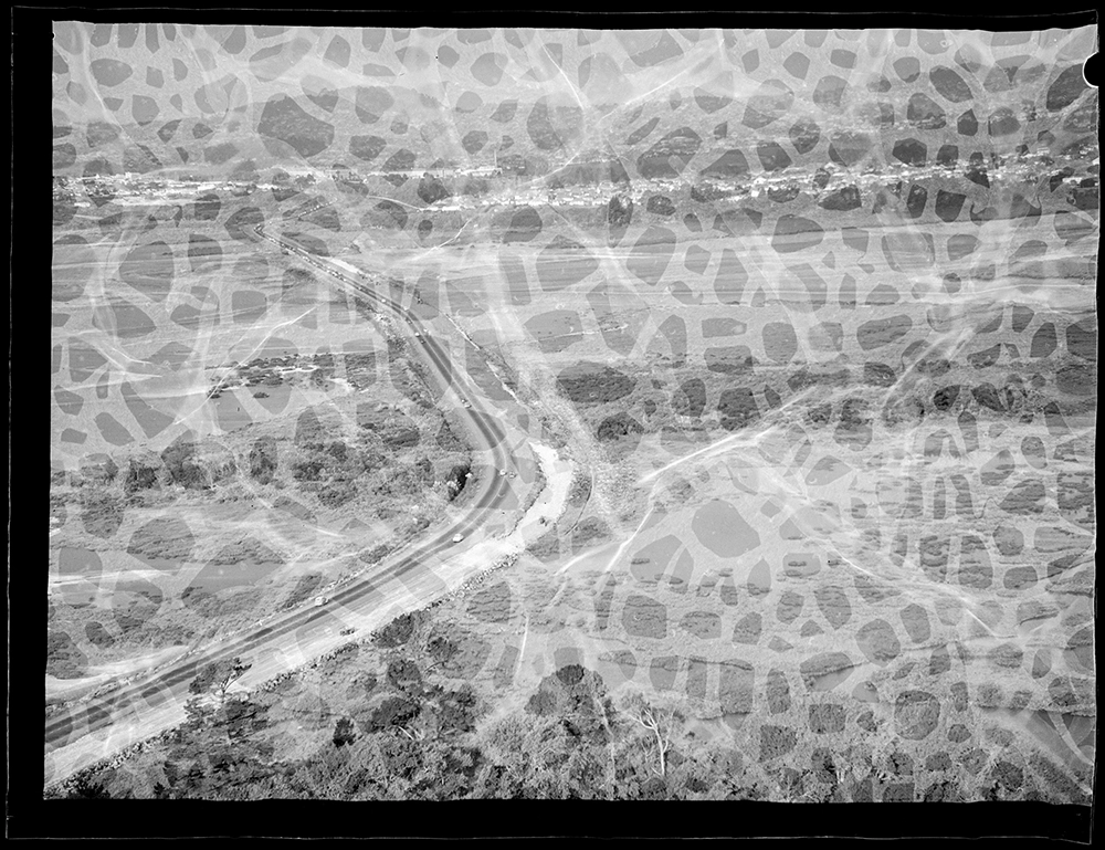 Aerial - Auckland North Western Motorway, 8 April 1958