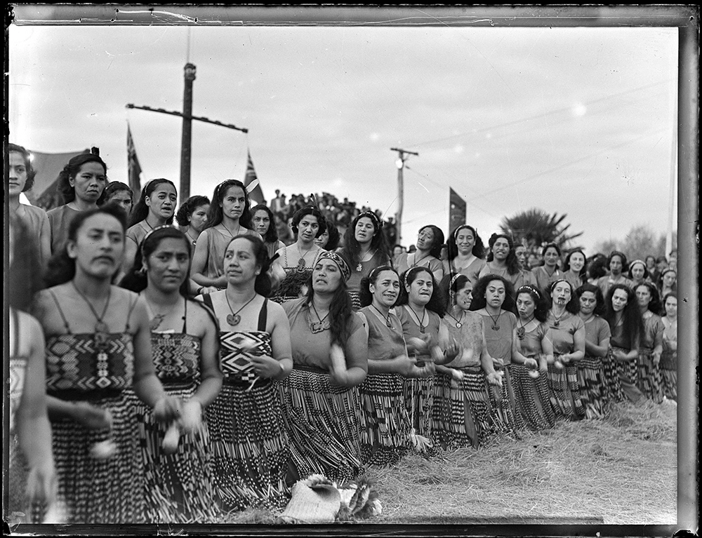Kapa haka performers
