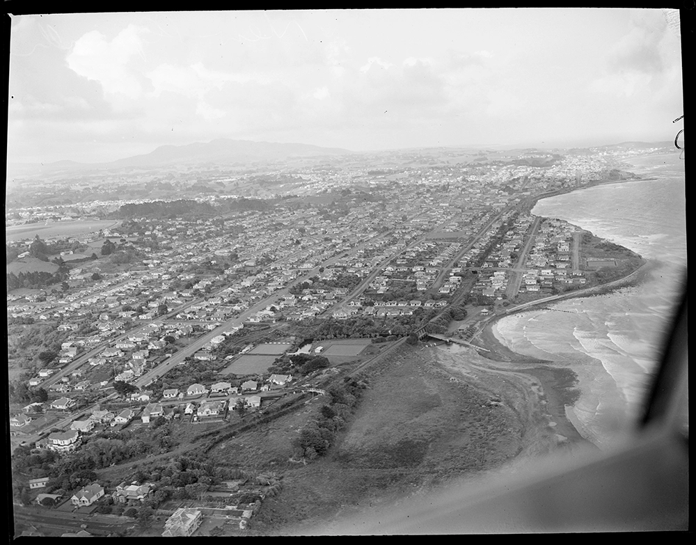 Aerial view of New Plymouth