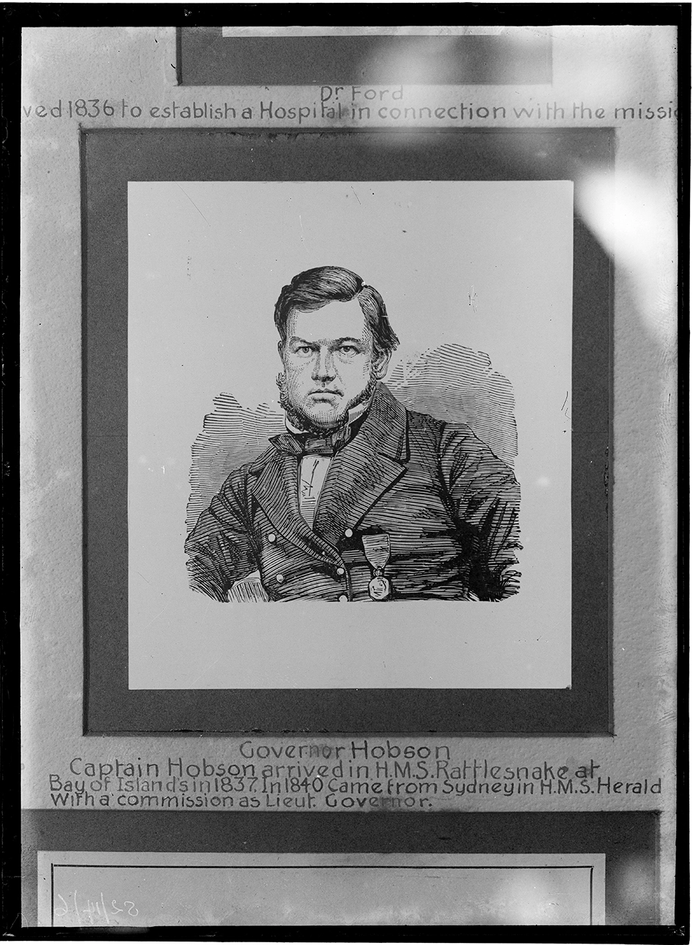 William Hobson, first governor of New Zealand