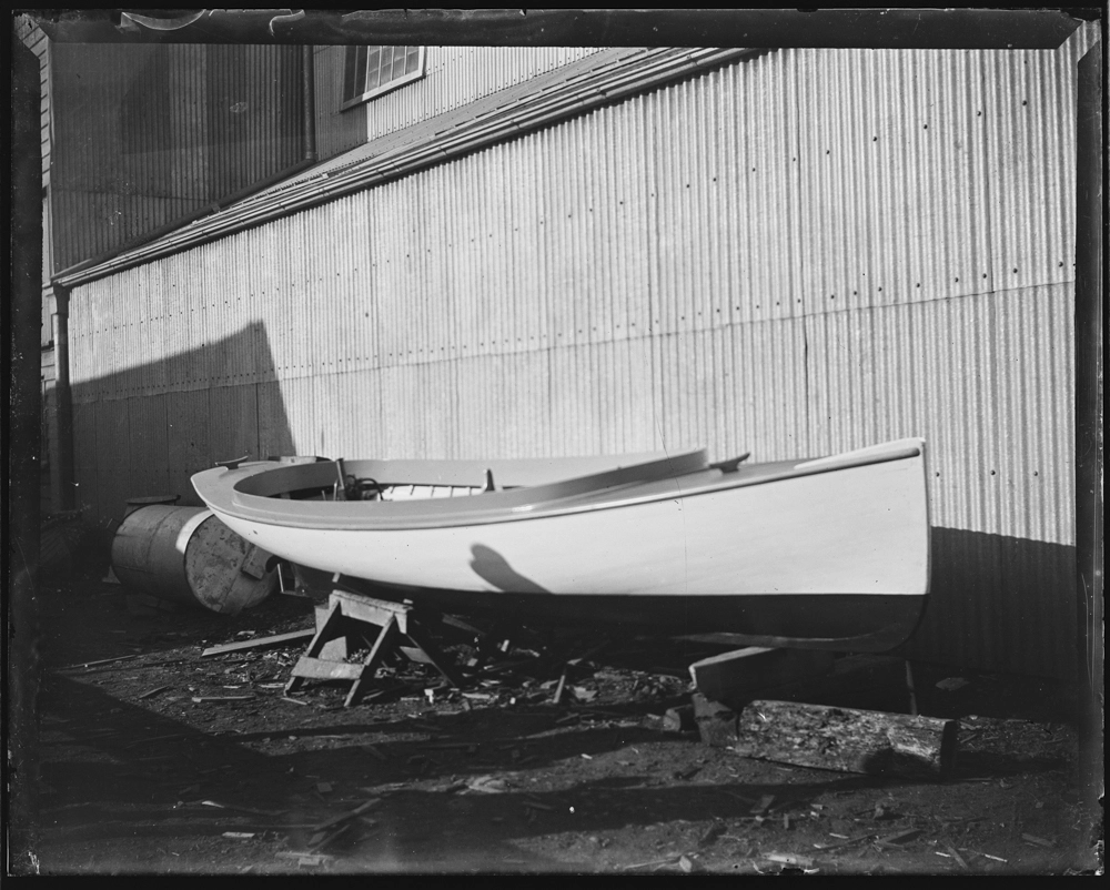 Yacht under construction