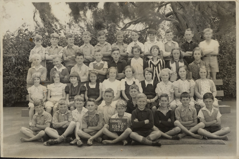 Cornwall Park District School Standard 3, 1940