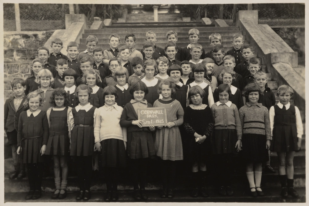 Cornwall Park School class portrait: Standard I, 1935