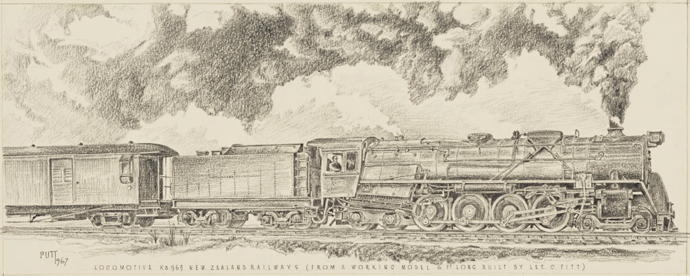 Locomotive KB 965 NZ Railways