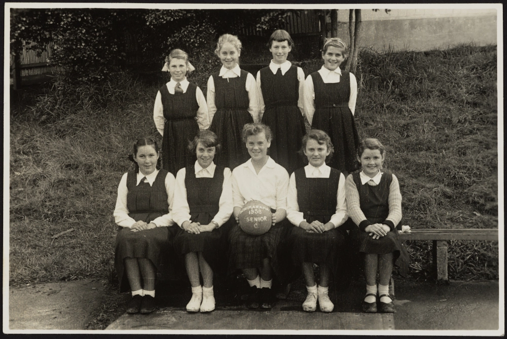 Kohimarama School Senior C netball? team, 1958