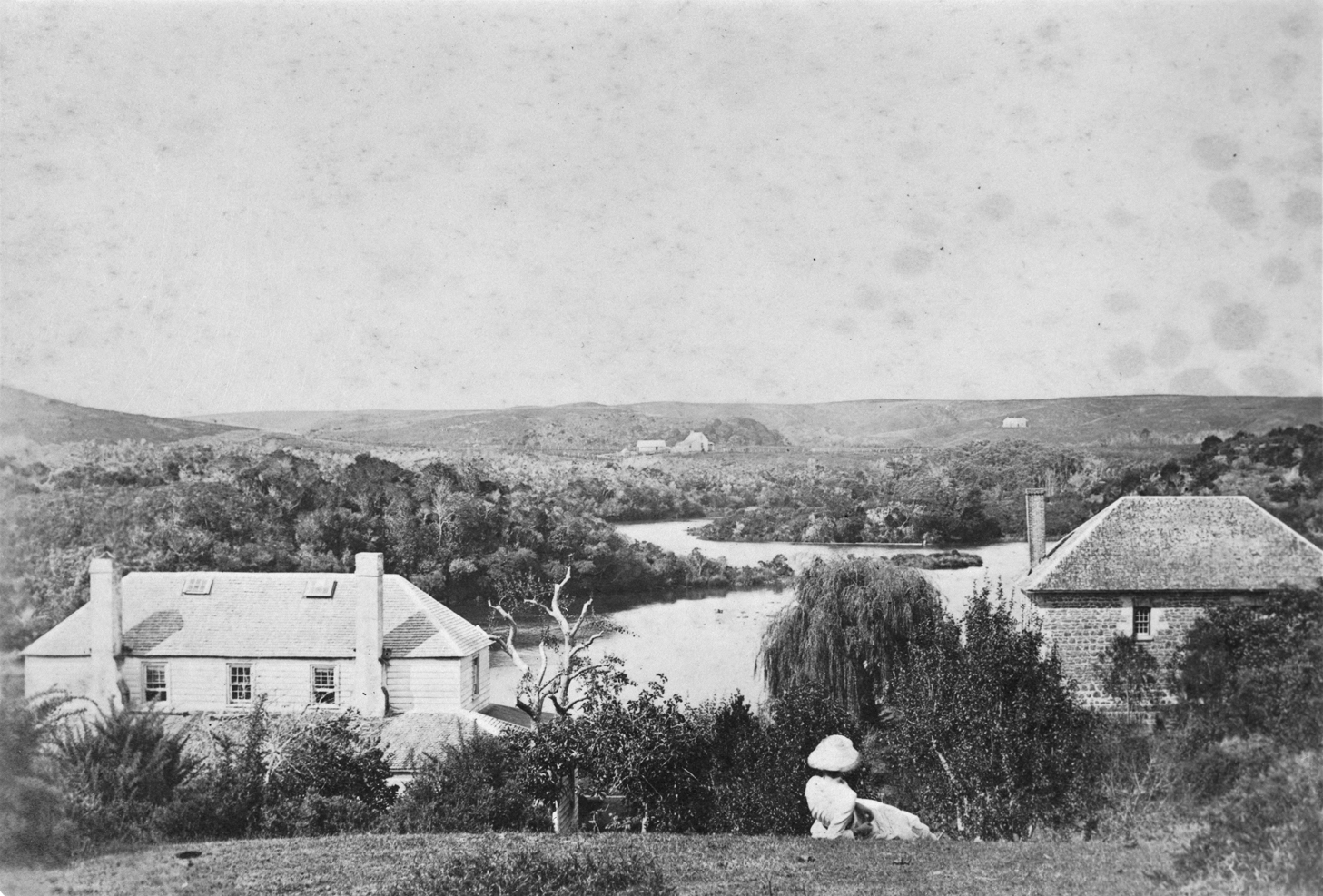 A view of Kerikeri, looking east across...