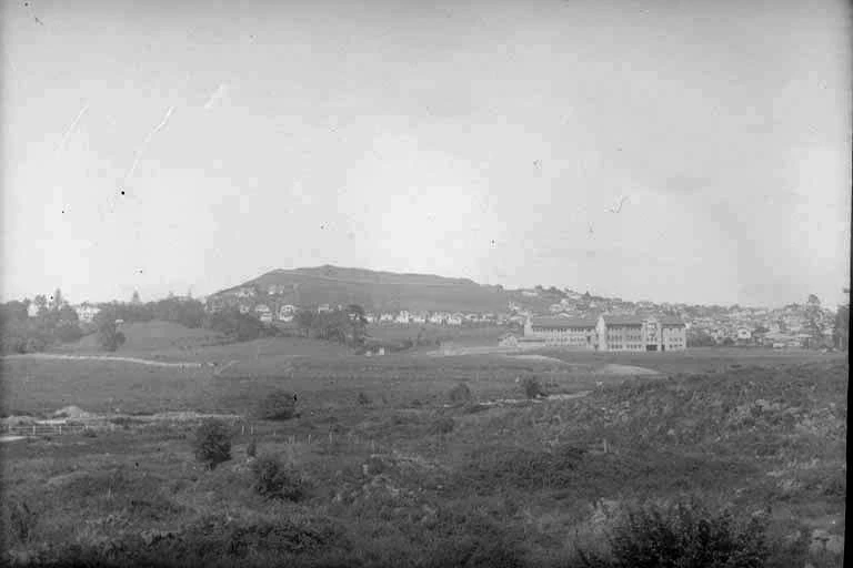 Looking south west from St Lukes Rd showing Mt Albert and Mt....
