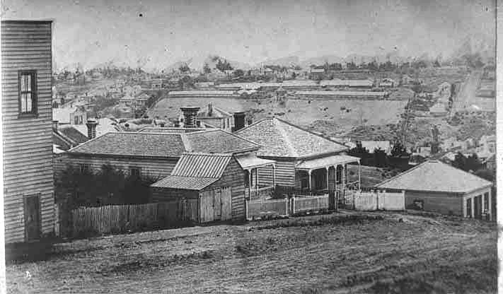 Boyd's Pottery from Rendall Place, Eden Terrace