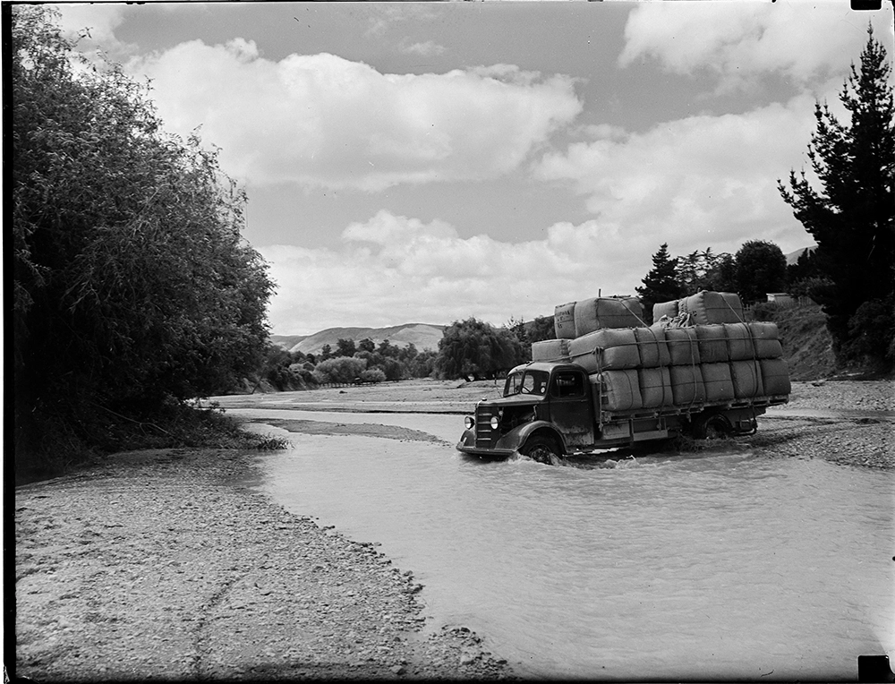 Wool from Waipaoa Station, Poverty Bay