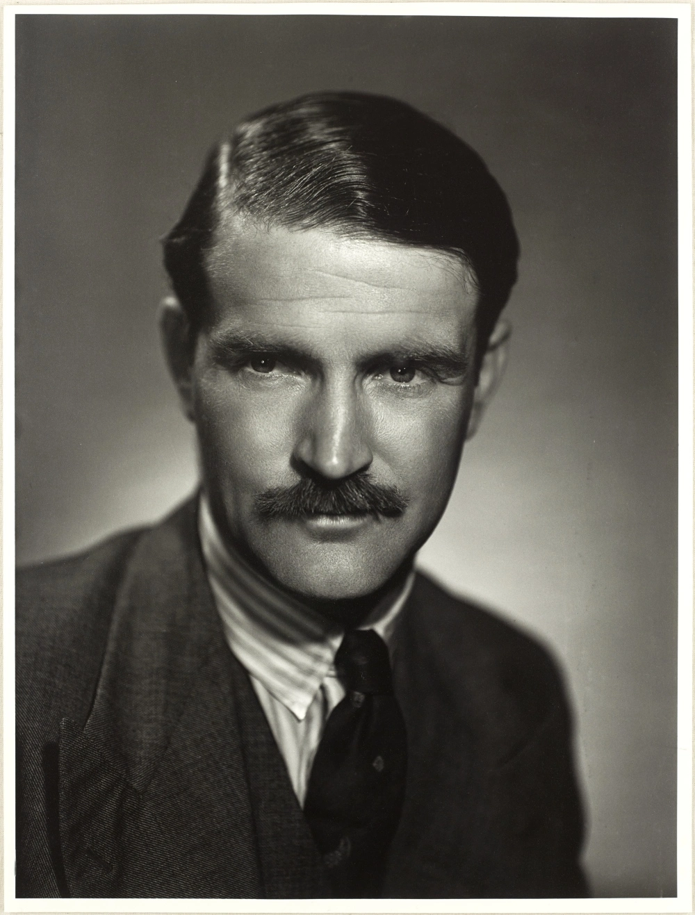 Head and shoulders portrait of Mr Vernon Brown