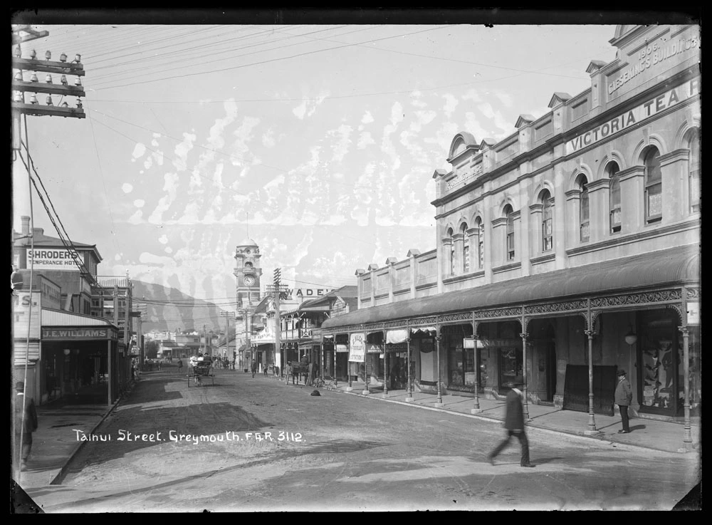 Tainui Street Greymouth. F.G.R. 3112