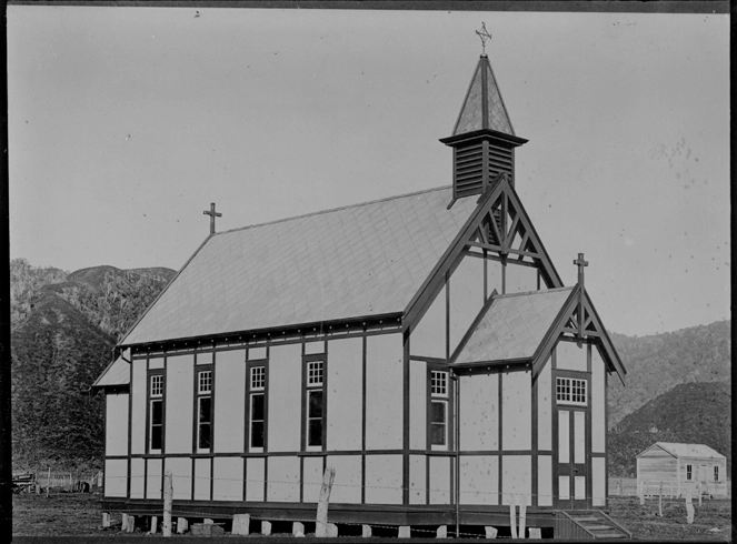 Church at Ruatoki, Bay of Plenty