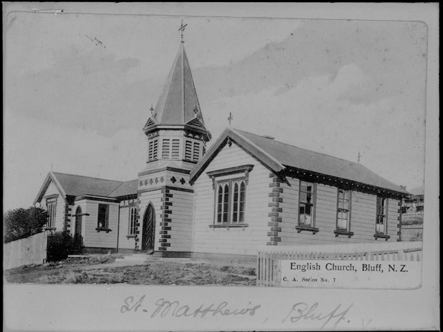 English Church, Bluff, N Z, C A Series No 7