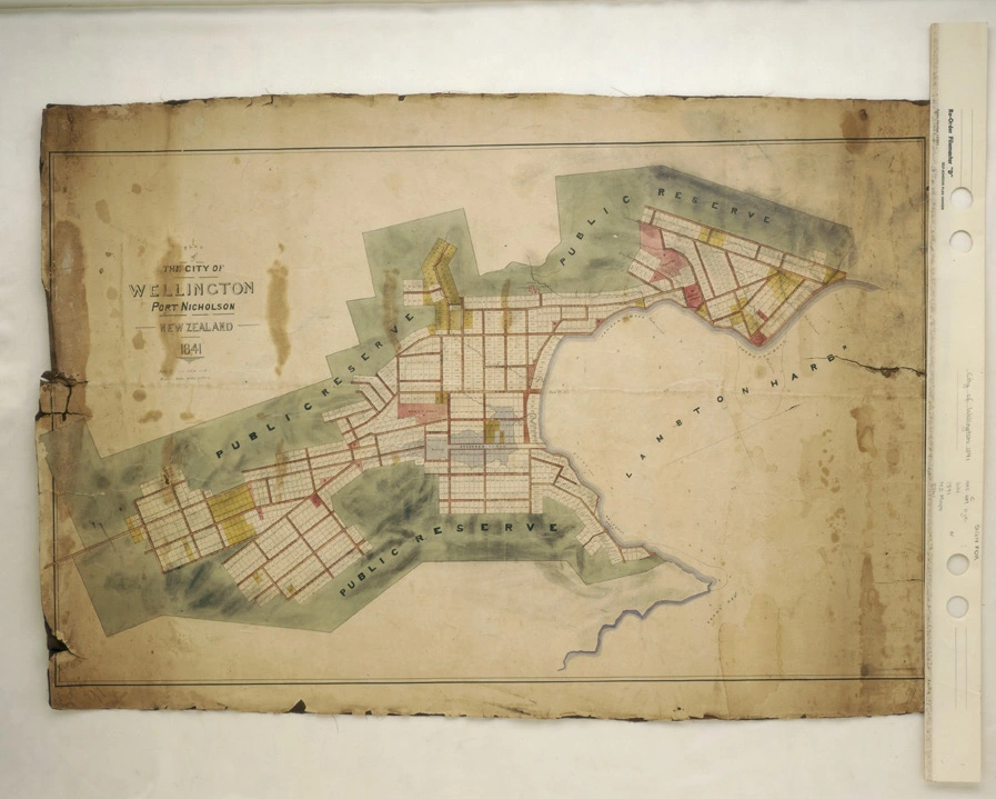The City of Wellington Port Nicholson New Zealand 1841