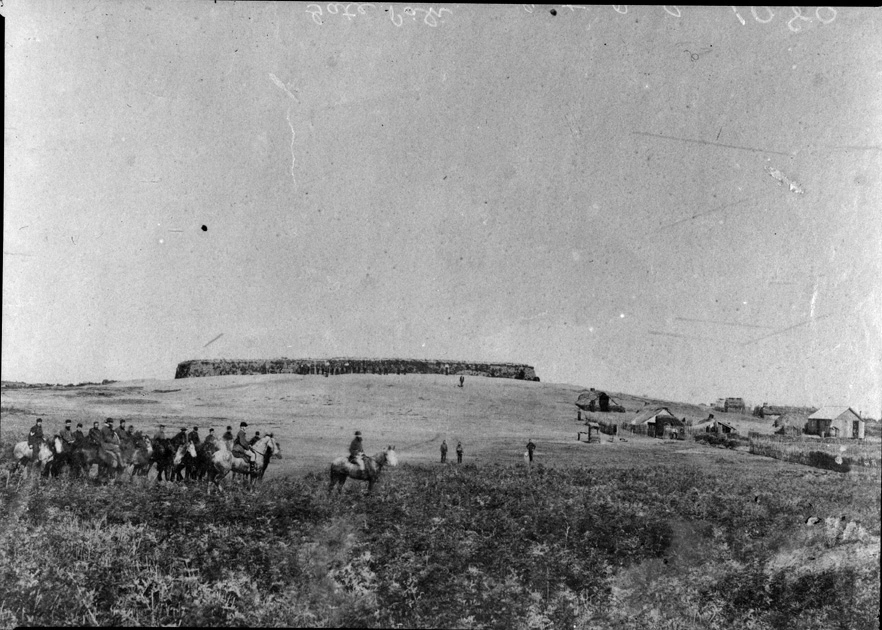 Gate Pa, Tauranga soon after attack...1864