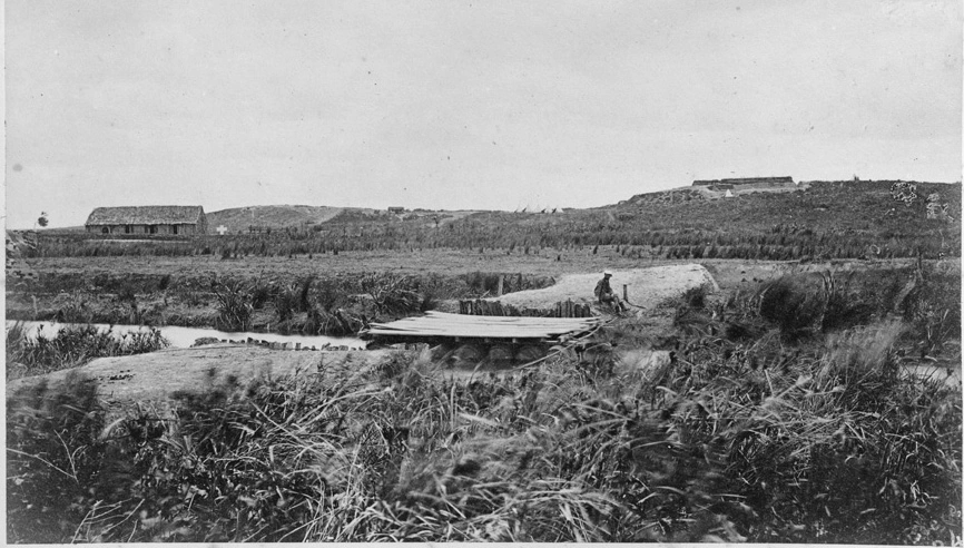 View of Rangiriri...1864