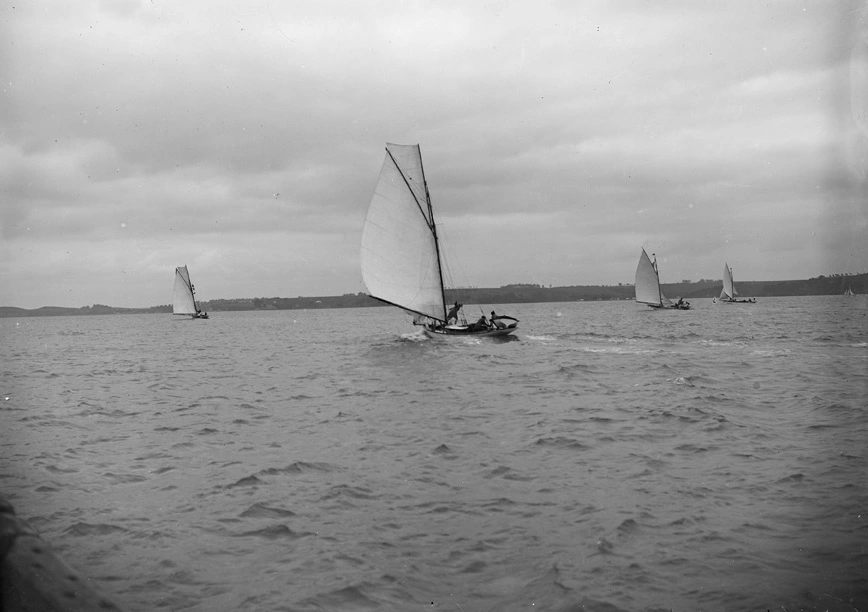 Yachts 'Waikiri', 'Janet', 'Wairere' and 'Ida', 1904