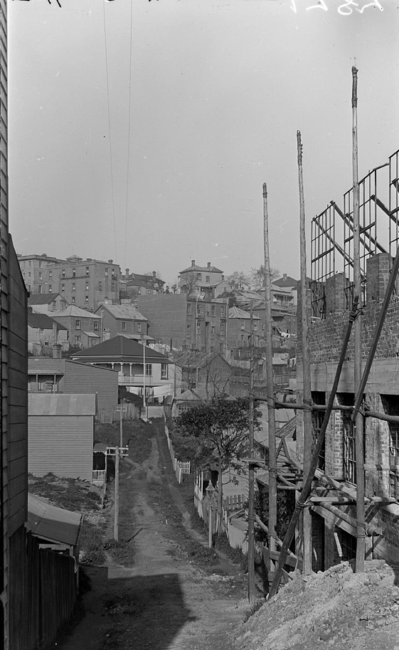 Looking east from Queen Street...1920
