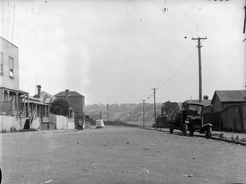 Looking west along Hardinge Street...1928