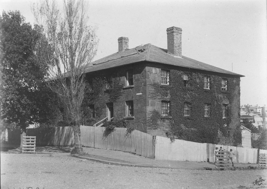 Old Immigraton Barracks used by Auckland Grammar school...