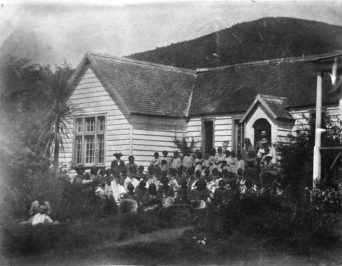 Maori School Taupiri. Revd. B.G.Ashwell's.