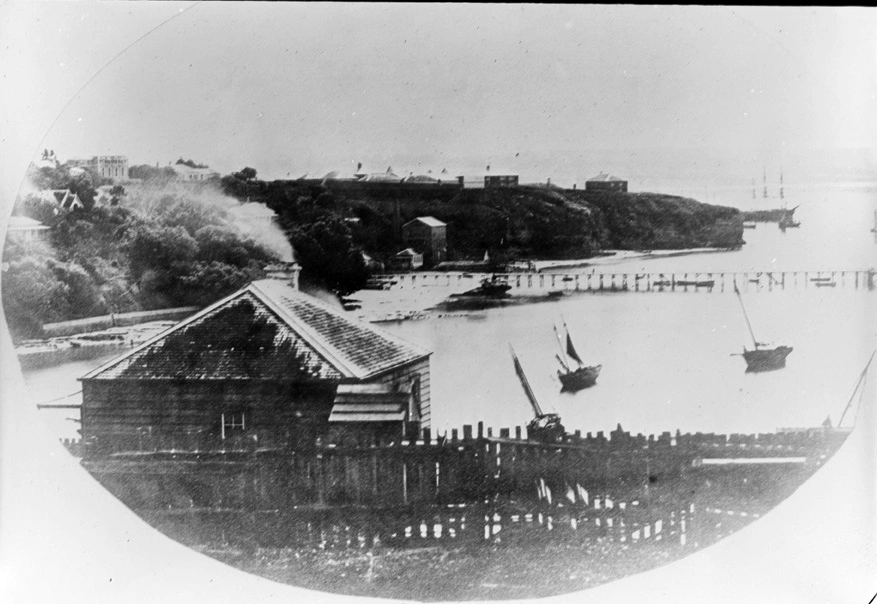 View from Mechanics Bay...1860-1869