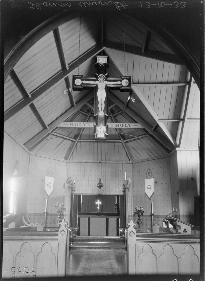 St Thomas Church, Union Street, Auckland Central, 1934