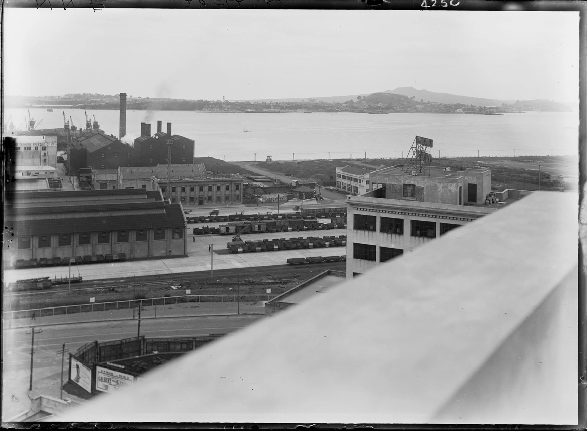 Looking north north east over Auckland from Emily Place...1931